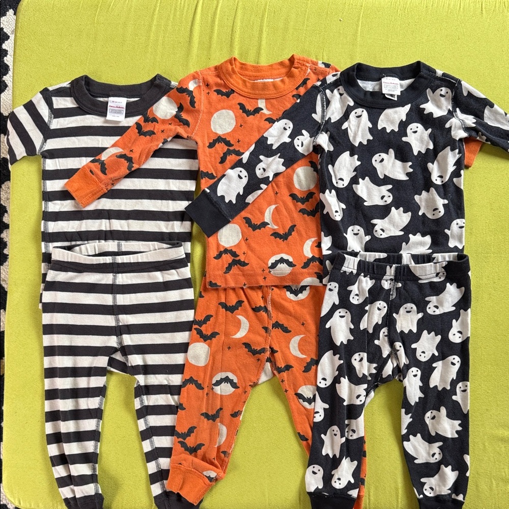 Hanna Andersson Halloween Pajama Bundle 2T